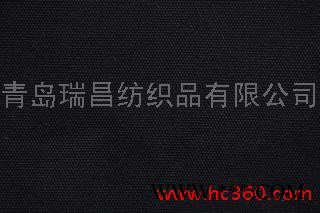 供应纯棉18安黑色帆布图3