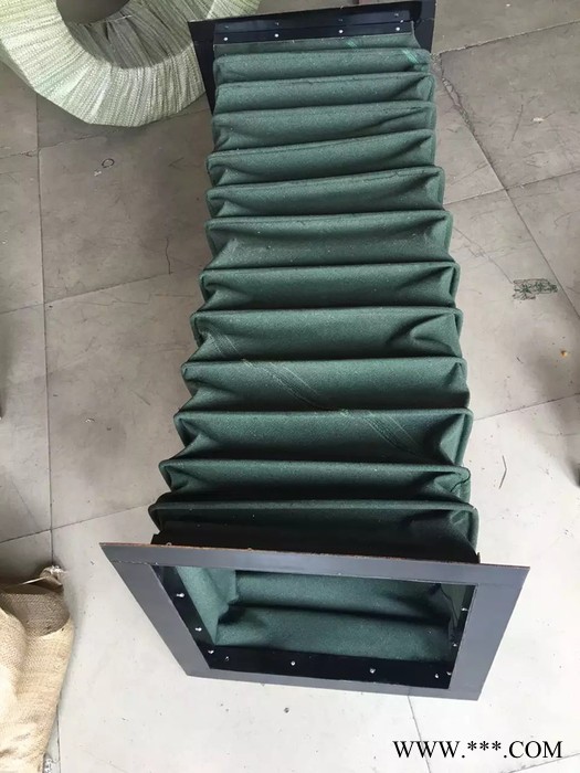鑫洪帆布伸缩软连接 风机风管软接头 **图1