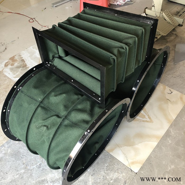 鑫洪帆布伸缩软连接 风机风管软接头 **图4