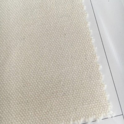 瑞昌现货涤棉12安半漂帆布2*2箱包布坯布