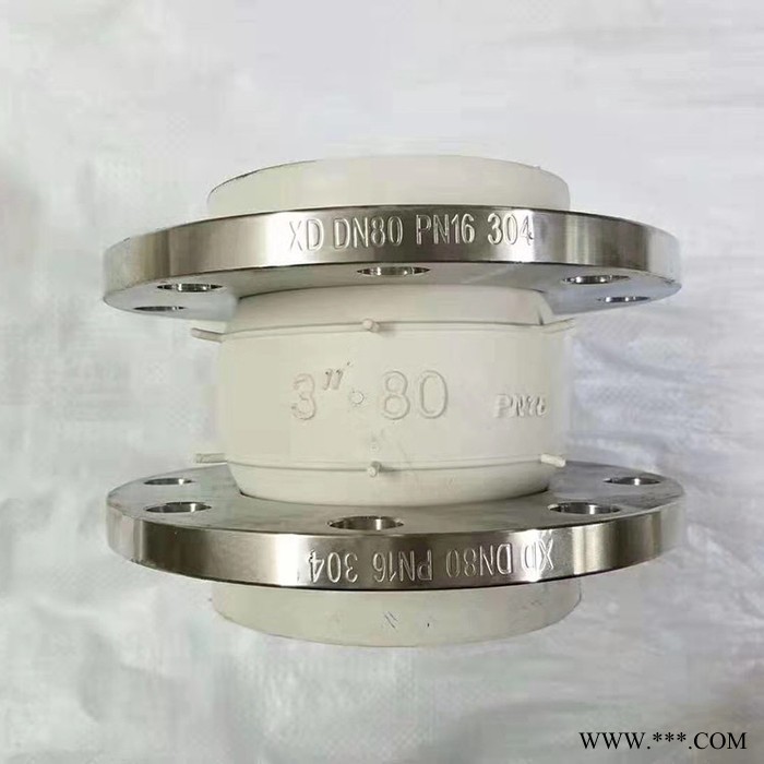 橡胶软连接型号 翻遍橡胶软连接 帆布软接头 河北天恩 量大从优图2