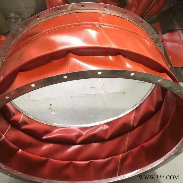 长泽暖通 安徽合肥耐高温硅胶布防火帆布风机软连接 风机进出风口软连接图4