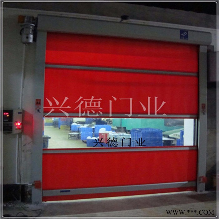 防蚊虫帆布快速门xdm-5000专业安装图6