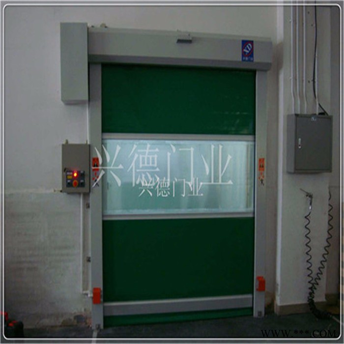 防蚊虫帆布快速门xdm-5000专业安装图4
