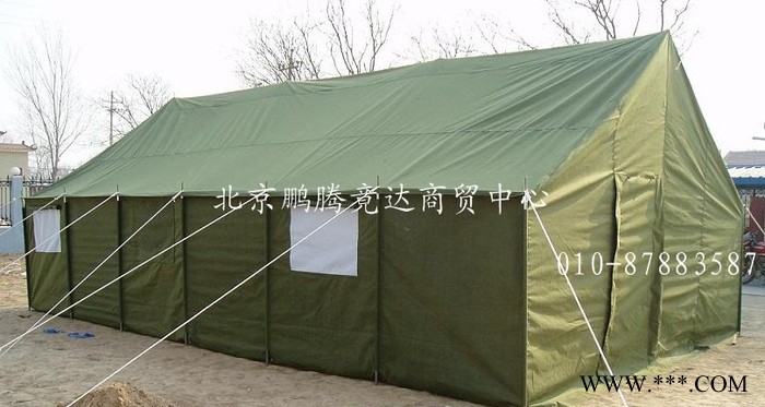 户外大型挡雨防水施工帐篷**民用救灾帆布棉帐篷 欢迎定制图2