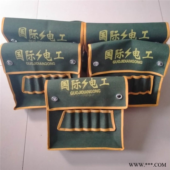 青罕成龙帆布厂 加厚帆布 电工维修工具包，收纳各种规格可定制 欢迎来电咨询图3