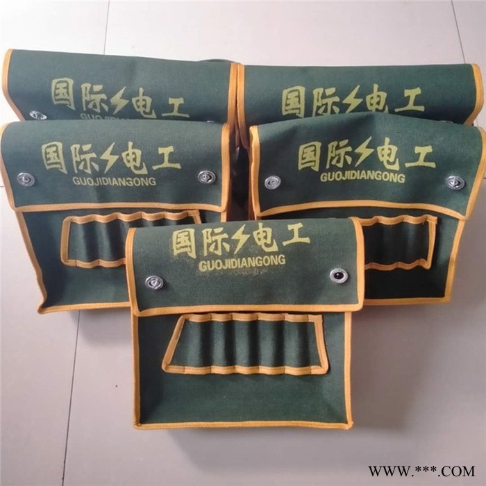 青罕成龙帆布厂 加厚帆布 电工维修工具包，收纳各种规格可定制 欢迎来电咨询图2