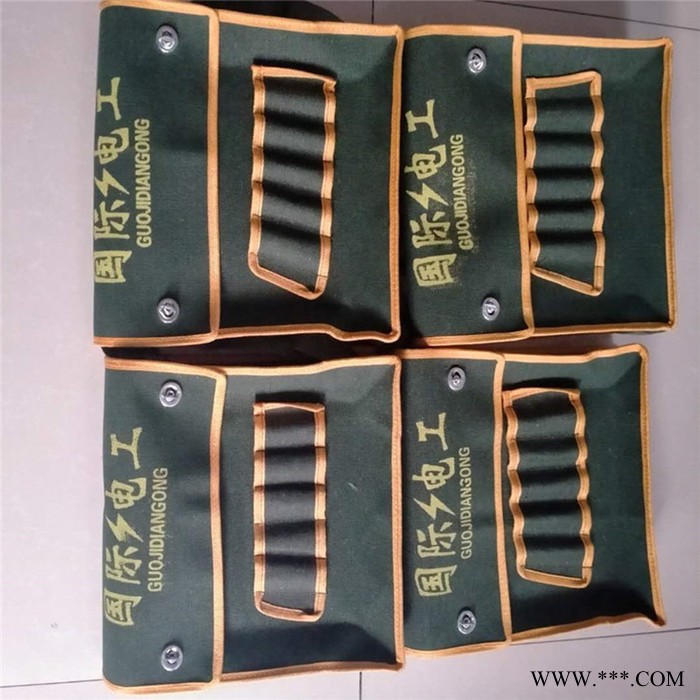 青罕成龙帆布厂 加厚帆布 电工维修工具包，收纳各种规格可定制 欢迎来电咨询图4