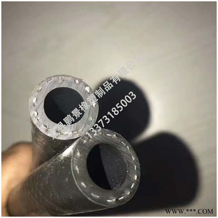 鹏景  厂家现货 加布胶管 夹布管 低压胶管 黑胶皮管 输水胶管 帆布胶管  支持加工定做图2