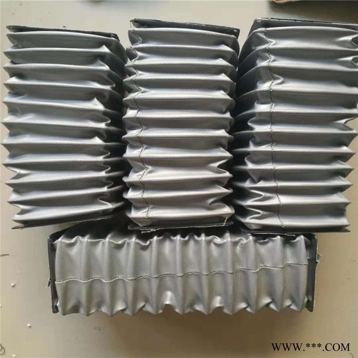 武汉丝杠防护罩/襄阳丝杆防护罩/孝感油缸防护罩/荆州圆筒防护罩/十堰帆布软连接图3
