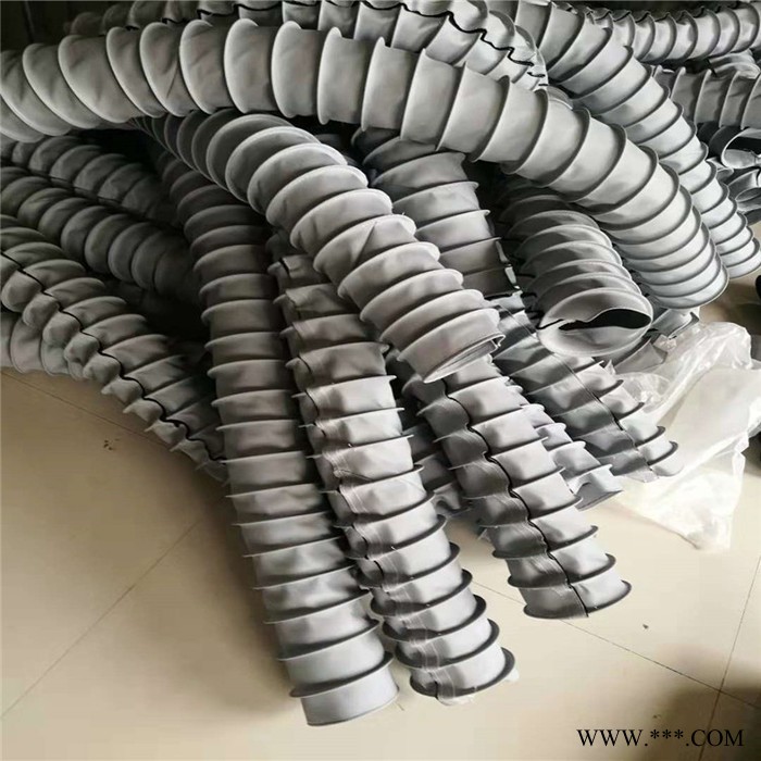 武汉丝杠防护罩/襄阳丝杆防护罩/孝感油缸防护罩/荆州圆筒防护罩/十堰帆布软连接图2