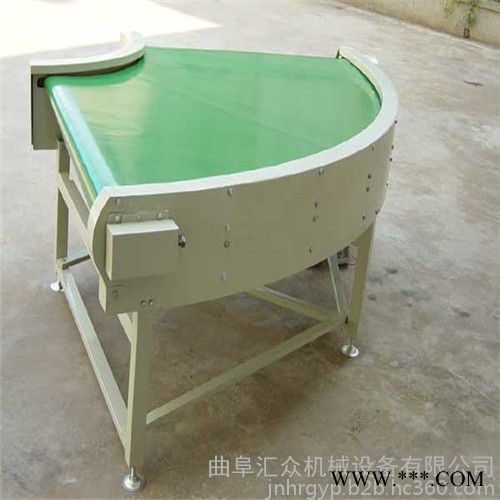 铝型材质帆布带皮带输送机不锈钢防腐 水平式传送机图2