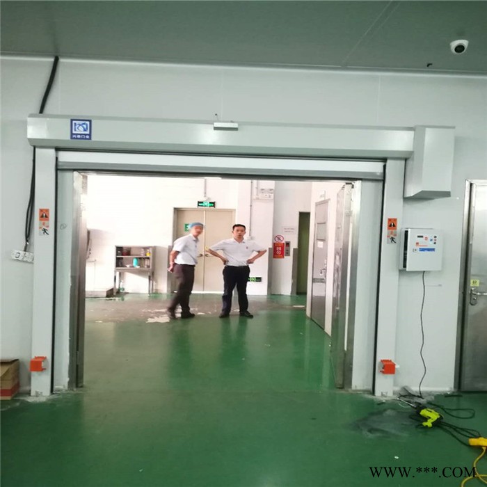 佛山堆积式快速卷帘门价格/快速帆布门 帆布卷帘门