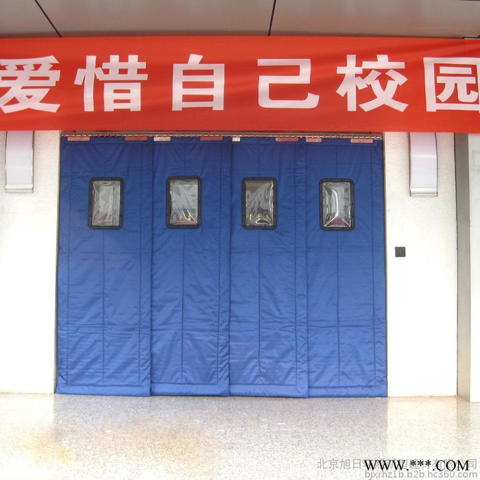 【全国联保】北京旭日环照牌帆布棉门帘皮革棉门帘牛津布棉门帘图3