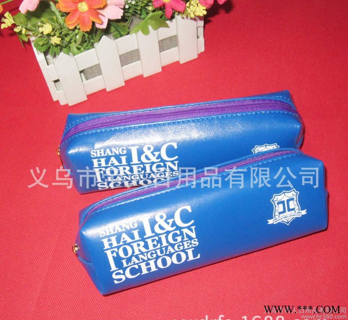 定做加印logo广告笔袋 可口可乐笔袋 帆布牛津布学生PU笔袋笔盒图3