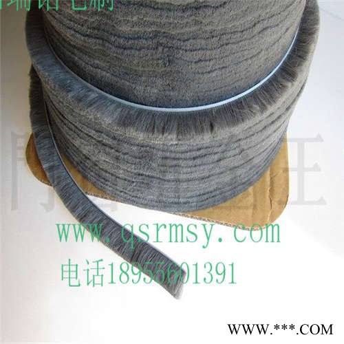 定制布带刷 白色尼龙软条刷 磨边机帆布带刷 皮带条刷图8