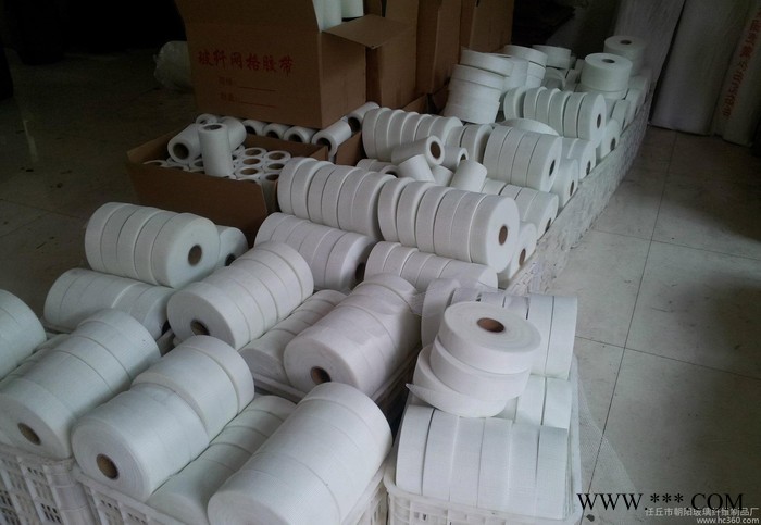 玻璃纤维自粘网格布 隔墙板嵌缝带 裂缝修补带图3