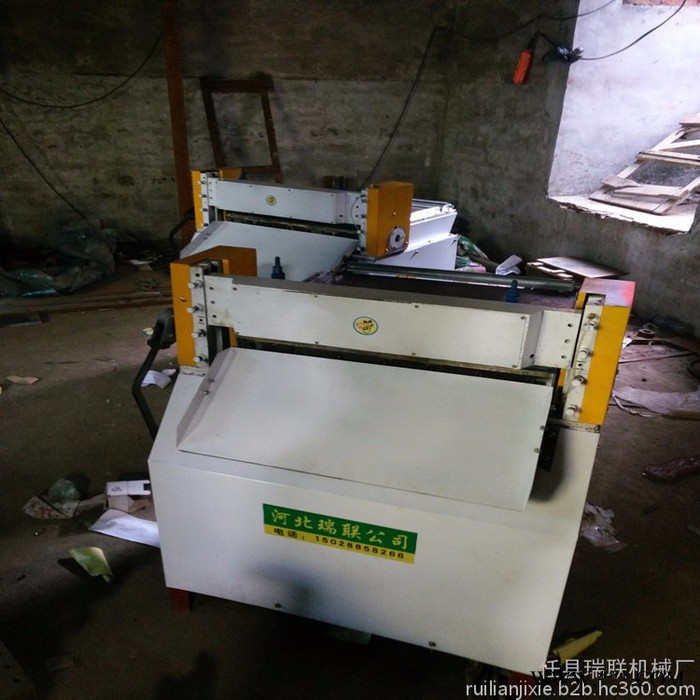 橡胶防滑板横切机  帆布输送带裁切机水洗牛皮纸卷切条机图3