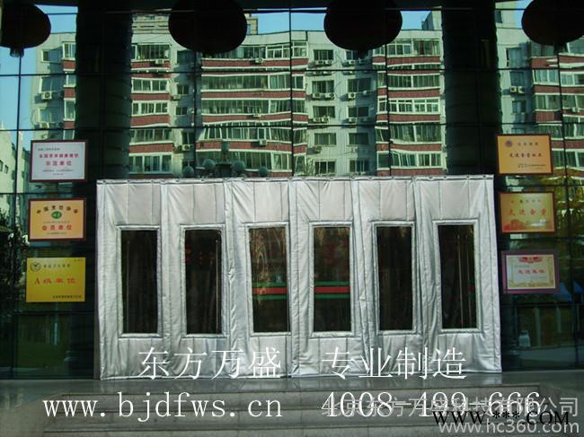 供应东方万盛帆布保温棉门帘、防寒棉门帘、北京棉门帘、棉门帘厂家、定做棉门帘图1