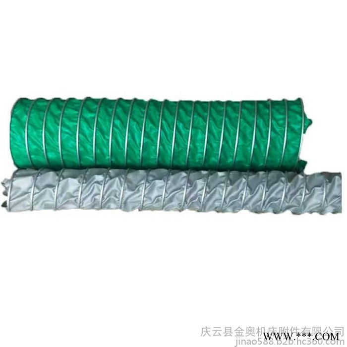 金奥定制新型风机软接头 防火耐高温管道通风软连接 机床软连接 硅胶帆布软连接 进出口软连接图3