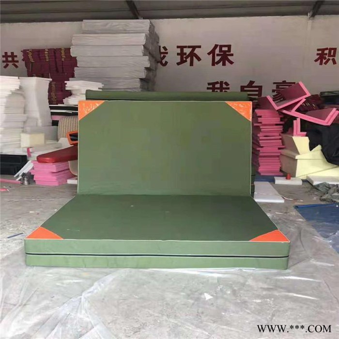 星奥厂家供应 帆布加厚家用舞蹈垫子 折叠体操垫 追求质量图2