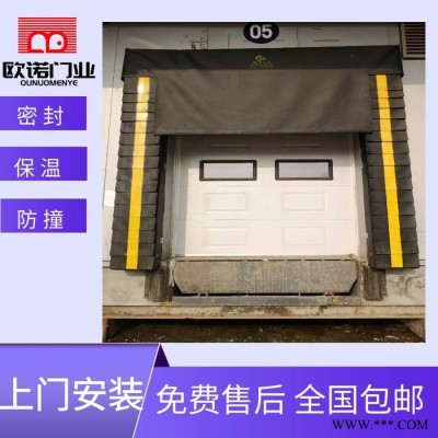 冷链物流密封门封 冰库防撞门套，帆布PVC门封