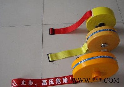 瑞鑫恒通 100米盘式帆布散装施工警戒绳警示线带图5