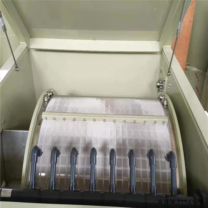 超众微滤机水产养殖 帆布池高密度养殖循环水过滤设备 水产养殖微滤机设备图2