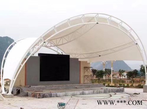 海宁耀杰 陕西网格布加工 建筑膜材 膜结构厂家 实力厂家全国直销图3