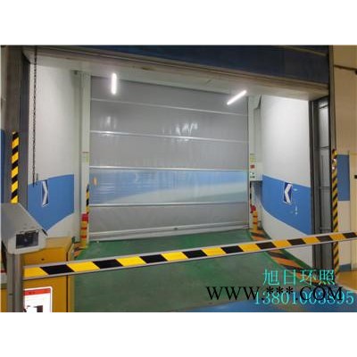 保温地下车库卷帘门 抗风沙地下车库卷帘门 雷达快速门，雷达快卷门，帆布卷门