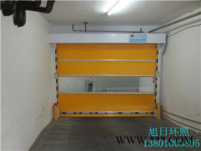 保温地下车库卷帘门 抗风沙地下车库卷帘门 雷达快速门，雷达快卷门，帆布卷门图2