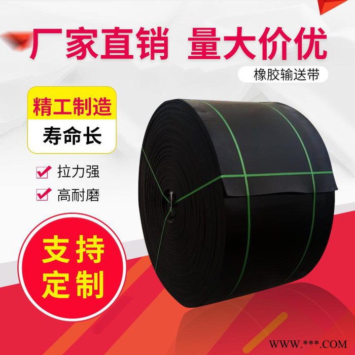 传输带尼龙帆布橡胶输送带阻燃输送带矿用环形输送带输送皮带批发图5