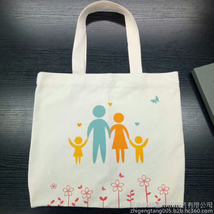 帆布袋订制 定制手提帆布袋 新款纯棉手提印花帆布袋图5