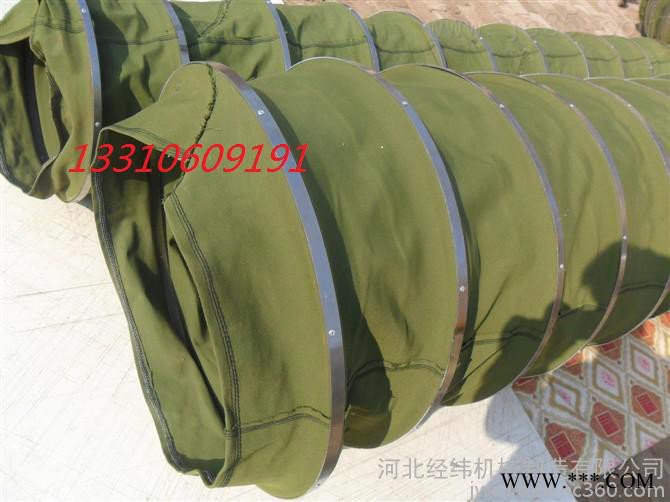 军绿帆布风机软连接，白色帆布风机软连接，圆形帆布风机软连接，方形帆布风机软连接，帆布除尘袋，帆布卸料袋图5