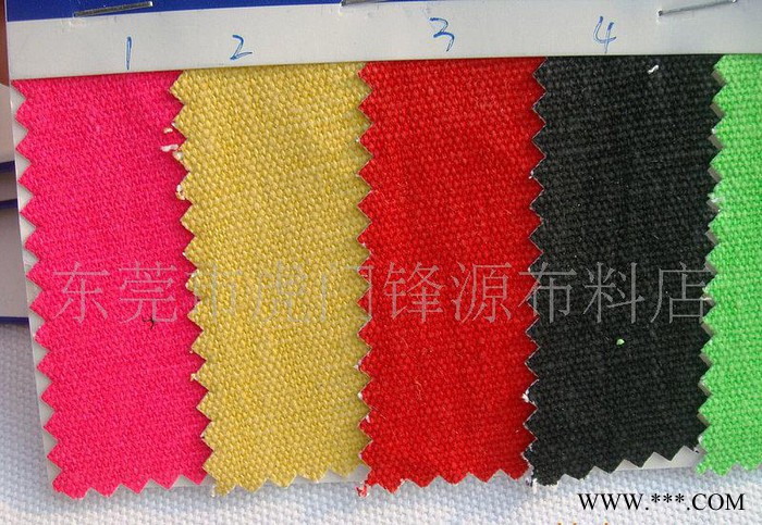12纯棉帆布染色,2*2纯棉荧光帆布,特殊帆布面料,G842图2
