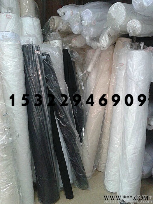 供应越帆80004帆布8安涕棉帆布8安TC黑白色珠帆布8安再生棉本色帆布