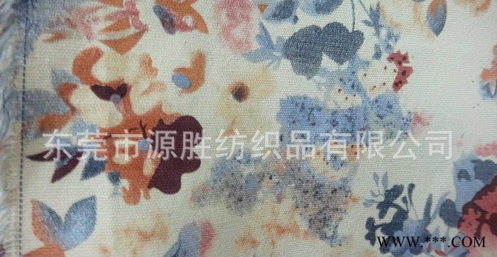 纯棉帆布印花/纯棉8安帆布印花/纯棉72X40帆布印花手袋鞋图2