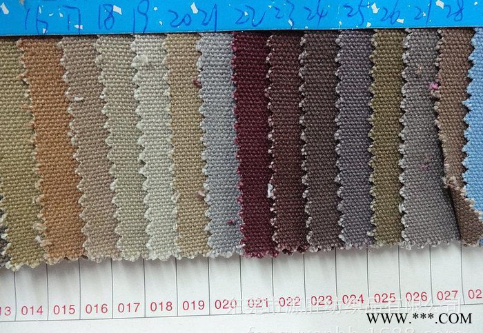 纯棉帆布染色/纯棉12安帆布/纯棉2X2帆布手袋鞋材帆布图3