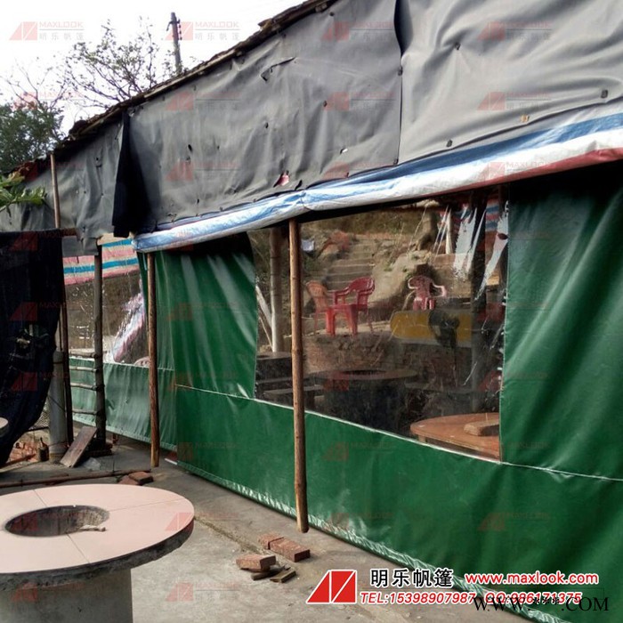 天津养殖卷帘布-帆布卷帘加工-帆布卷帘厂家图3