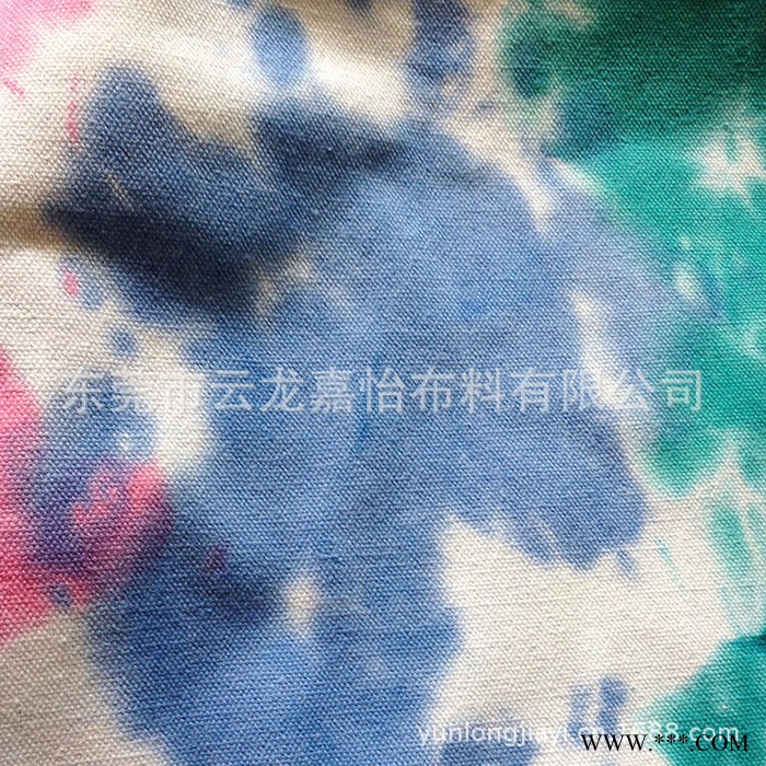 供应云龙201310安帆布扎染  帆布扎染图2