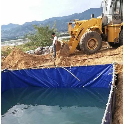 鱼贩运输用帆布鱼池-养鱼虾帆布鱼池定做-帆布鱼池厂家