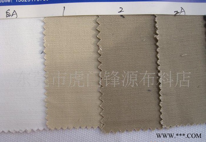 全棉竹节马丁帆布染色，竹节帆布，G801图1