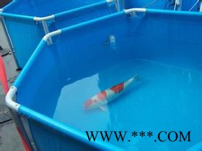 加厚耐磨水产养殖帆布鱼池-农业种植储水帆布水池定做图3