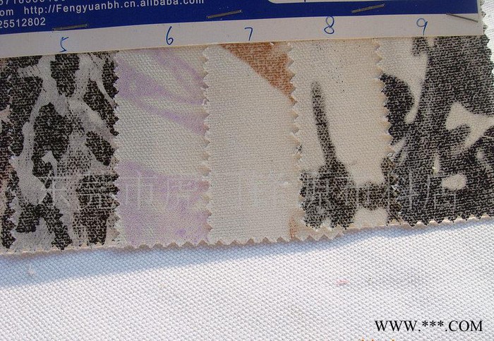 纯棉帆布涂层，印花，纯棉帆布面料，G838图1