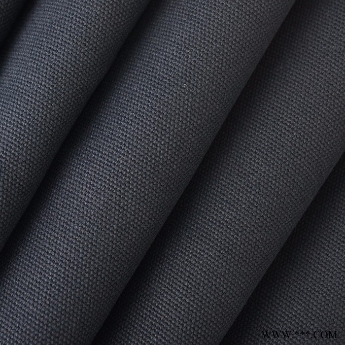 志达帆布全棉帆布厚纯棉16安帆布面料3*3染色全棉帆布户外用品 现货批发图2