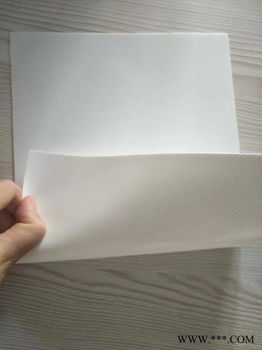 1000D高密度高强度630克PVC刀刮涂层夹网布 PVC刀刮涂层布图2