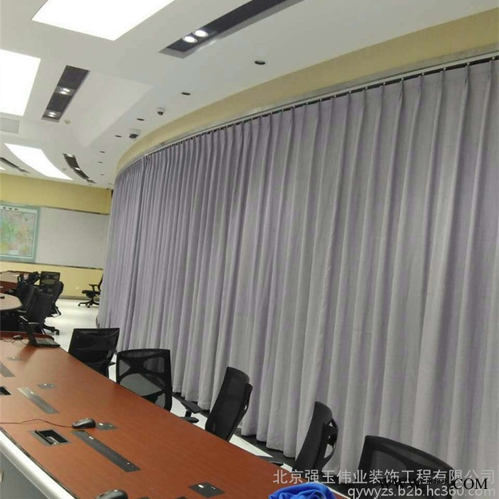舞台幕布演出幕红色幕布布幔帷幔背景布电动幕布幼儿园会议背景布图8
