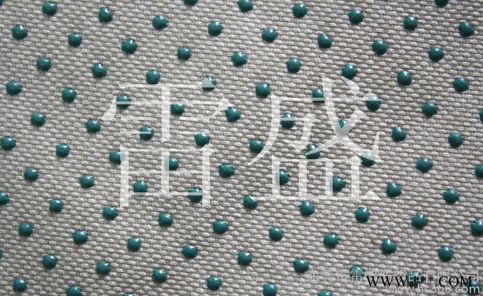 雷盛防滑布硅胶止滑布 硅胶涂层布 PVC涂层布 点塑布 涂层加工图2