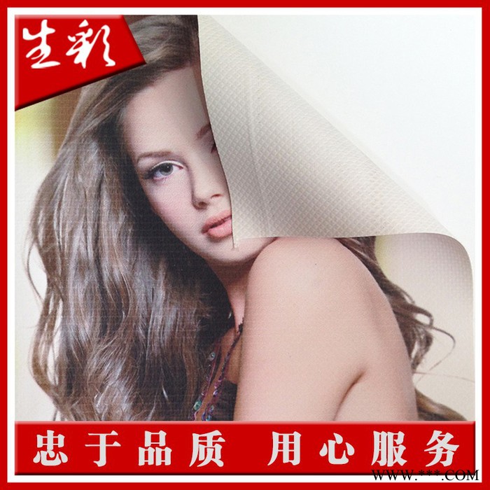 深圳生彩广告十八年专业喷绘刀刮布 品质保障图4