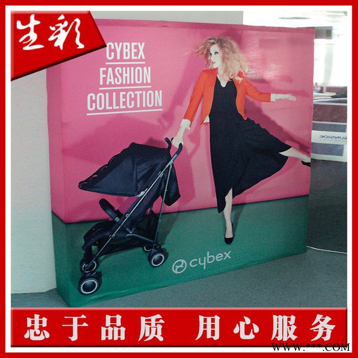 深圳生彩广告热转印 超透旗帜布 贡缎布 牛津布 经遍布 定制   十年专业喷绘 价格优惠1图5
